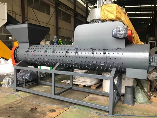 Máy lột nhãn chai PET