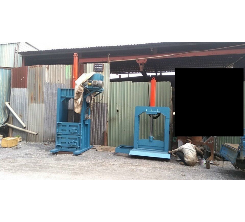 Máy ép kiện phế liệu 